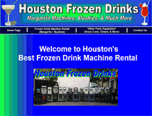 Tablet Screenshot of partymachinerental.com